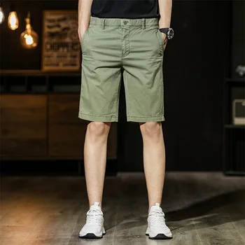 Памучни Шорти-карго Мъжки Модни Обикновена шорти за Мъже Улични Дишащи Военни Панталони Мъжки Лидер в продажбите на Ежедневни Марка дрехи 2023