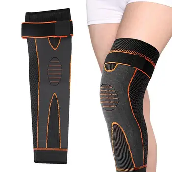 Компрессионный ръкав за телета, мъжки дишащ наколенник, устойчива на плъзгане поддръжка на коляното за джогинг, компрессионный ръкав за коляното, за мъже и жени