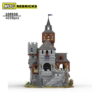 Серия от Street View Архитектура, Средновековни Модулен заключване MOC-109930, градивен елемент, модел 
