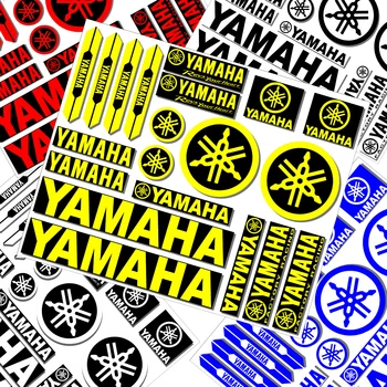 Винил Светлоотразителни Стикери за Yamaha С Логото на Мотоциклет, Набор от Етикети на Танк Mt 07 09 Yzf R1 R3 R6 Nmax Tracer Fz1 Fz6 Fz8 Raptor R15 Wr450f