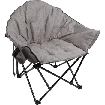 Клуб стол Ozark Trail за къмпинг, сиво кресло за отдих, стол-яйце, улично стол, градинско кресло, мебели за двор