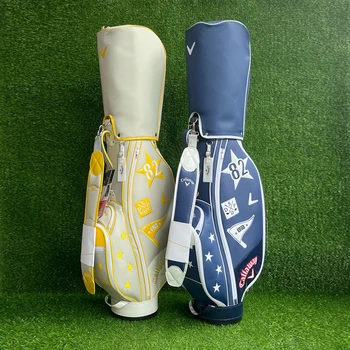 Стандартна голф чанта от изкуствена кожа, водоустойчив преносима ультралегкая чанта за щеки 골프백