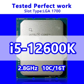 Процесор Core i5-12600K 10C/16T 20M Cache 2.80 GHz CPU SRL4T LGA1700 за настолни дънни платки от серията 600/700 с чипсетами