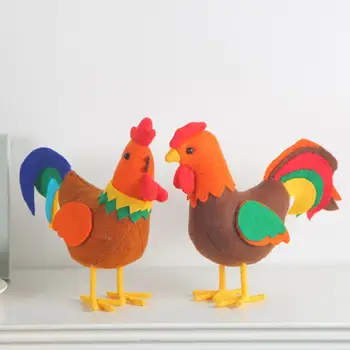 Коварен украса от пиле Здрава Централна част, от Пиле Реалистичен Украшение от пиле е Страхотно за Деня на Благодарността за 