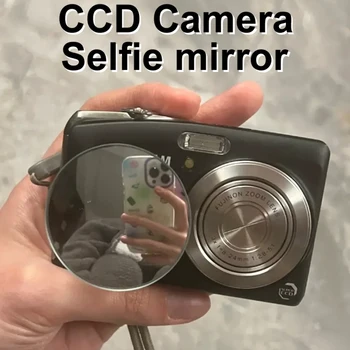 CCD-камера с възможност за регулиране на 360 градуса, огледало за Селфи, без да се обръща камерата, за да се погледнете в огледалото, за да регулирате ъгъла при което е направена снимката