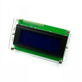Прозрачна акрилна кутия за LCD екрана LCD2004 с винт/гайка, титуляр на корпуса LCD2004 (не с LCD дисплей 2004)