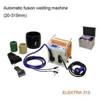 ELEKTRA315 (20-315 мм) за Автоматично заваряване стопяване Напълно автоматични заваръчни машини горещо расплавом за заваряване на пластмасови тръби
