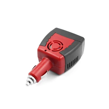3X Инвертор мощност 150 W от постоянен ток 12 В До ac 220 v, адаптер напрежение автомобилната контакти С портове за зареждане на USB 0.5 A