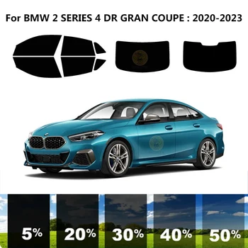 Предварително Обработена нанокерамика car UV Window Tint Kit Автомобили Фолио За Прозорци на BMW 2 SERIES F44 4 DR GRAN COUPE 2020-2023