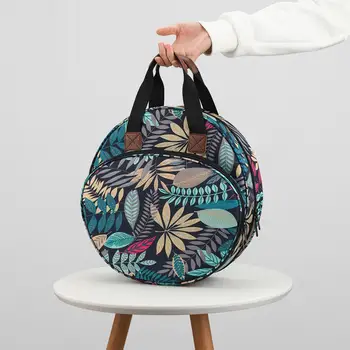Чанта за Проекта Бродерия, Игли за Плетене, Конци За Съхранение, Носене За Плетене на една Кука, Чанта
