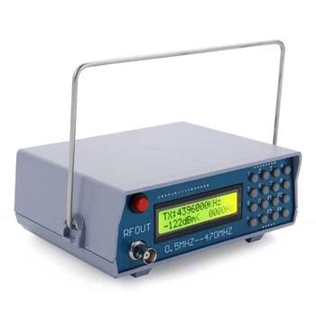 Генератор на радиочестотния сигнал 0,5 Mhz-470 Mhz точност ръководят тестер analog / digital-цифров Функции CTCSS за FM радио Инструменти за отстраняване на грешки радиостанции