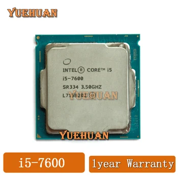 intel Core i5-7600 3,50 Ghz Четириядрен процесор 6 MB SmartCache с честота до 4,10 Ghz HD Graphics 630 i5 7600 FCLGA1151 Безплатна доставка intel Core i5