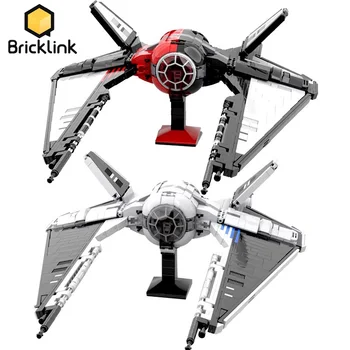 Bricklink MOC Movie Star Космически Кораб Императорския ВРАТОВРЪЗКА Stingray SR X2 Starfighters Комплекти Бомбардировачи Строителни Блокове на Детски Играчки Коледен Подарък