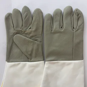 Заваръчни ръкавици Y50 от устойчива на износване изкуствена кожа, плюс дълги заваръчни ръкавици с високо качество NE