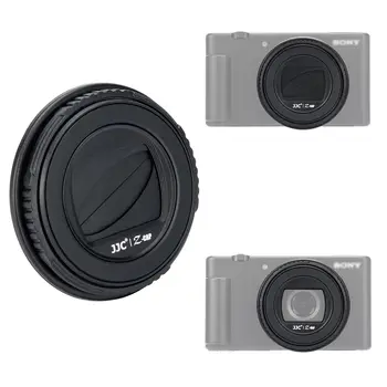 JJC Пылезащитная Метална магнитна капачка за обектива, защитни капачки за фотоапарат Sony ZV-1F, аксесоар за снимки