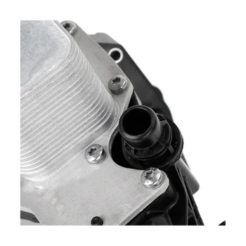 Корпус Филтър Маслен радиатор на двигателя с Подложка за BMW F22 F23 F30 F31 F34 G01 G30 11428596283 11428586673