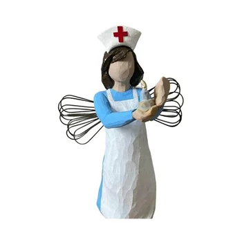 Статуетка на Ангел приятелство, Статуетка медицински сестри, Сувенири, Подаръци Ангел приятелство, Статуетка медицински сестри, подаръци за собствениците A
