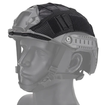 Защитен калъф за шлем от найлон мрежа, защита от надраскване, еластичен въжето за носене, устойчив на абразия за бързи каски, аксесоари за улицата